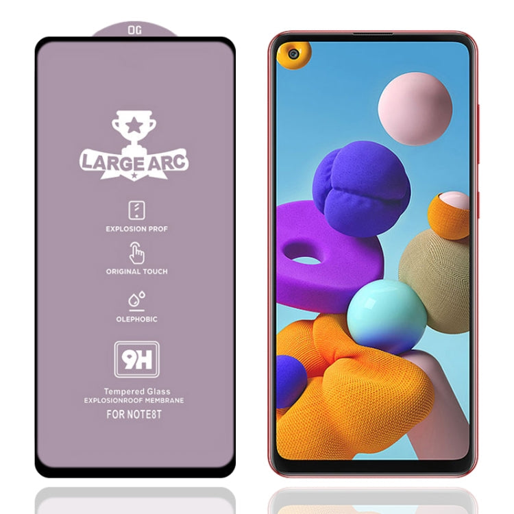 9H HD Large Arc High Alumina Full Screen Tempered Glass Film, For Samsung Galaxy M11 (1 PCS), For Samsung Galaxy M21 / M21 2021 (1 PCS), For Samsung Galaxy M31 (1 PCS), For Samsung Galaxy M31s (1 PCS), For Samsung Galaxy M51 (1 PCS)                    ...