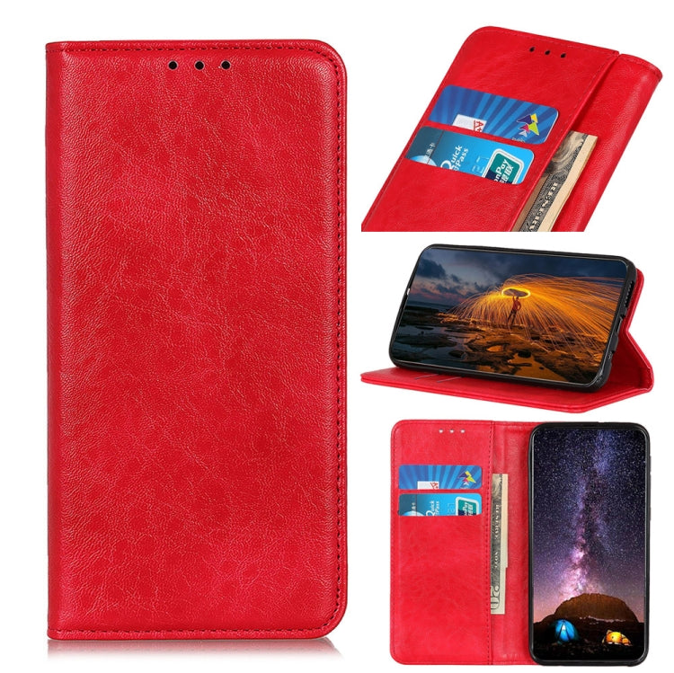 Magnetic Crazy Horse Texture Horizontal Flip Leather Case with Holder & Card Slots & Wallet, For OPPO F19 / A74 4G, For Asus ROG Phone 5, For Asus ROG Phone 5 Ultimate, For Asus ROG Phone 5 Pro, For Samsung Galaxy A22 4G(EU Version)                    ...