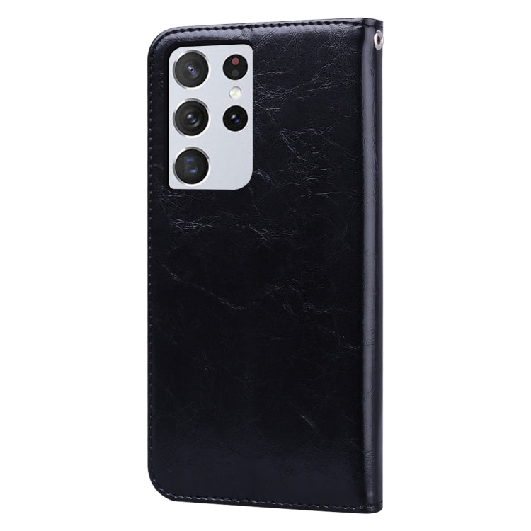 Business Style Oil Wax Texture Horizontal Flip Leather Case with Holder & Card Slots & Wallet, For Samsung Galaxy S21 Ultra 5G, For Samsung Galaxy S21 5G, For Samsung Galaxy S21+ 5G, For Samsung Galaxy A02 (EU Version)