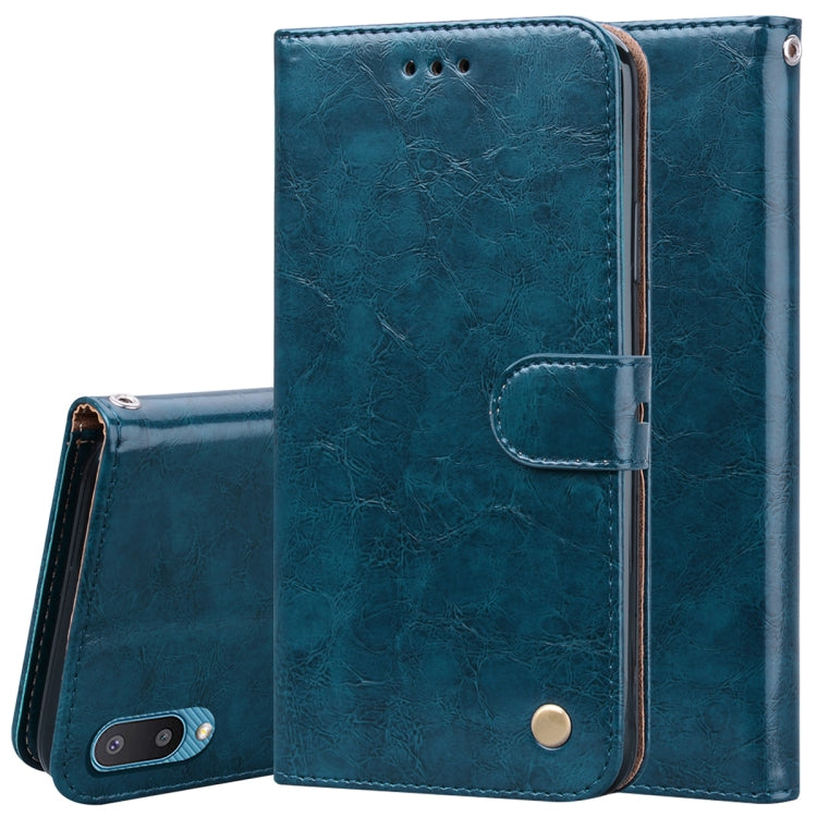 Business Style Oil Wax Texture Horizontal Flip Leather Case with Holder & Card Slots & Wallet, For Samsung Galaxy S21 Ultra 5G, For Samsung Galaxy S21 5G, For Samsung Galaxy S21+ 5G, For Samsung Galaxy A02 (EU Version)