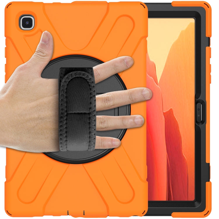 Shockproof Colorful Silicone + PC Protective Case with Holder & Shoulder Strap & Hand Strap, For Samsung Galaxy Tab A7 10.4 2020 T500 / T505, For Samsung Galaxy Tab A 8.4 2020 T307U, For Samsung Galaxy Tab A 10.1 (2019) T515 / T510