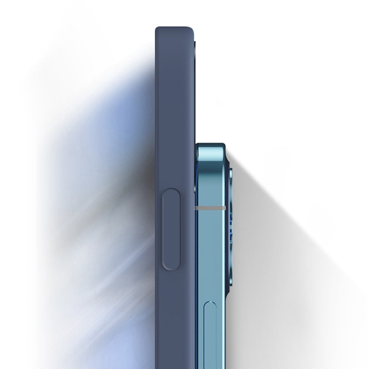Solid Color Liquid Silicone Straight Edge Dropproof Full Coverage Protective Case, For Huawei Mate 30, For Huawei Mate 30 Pro