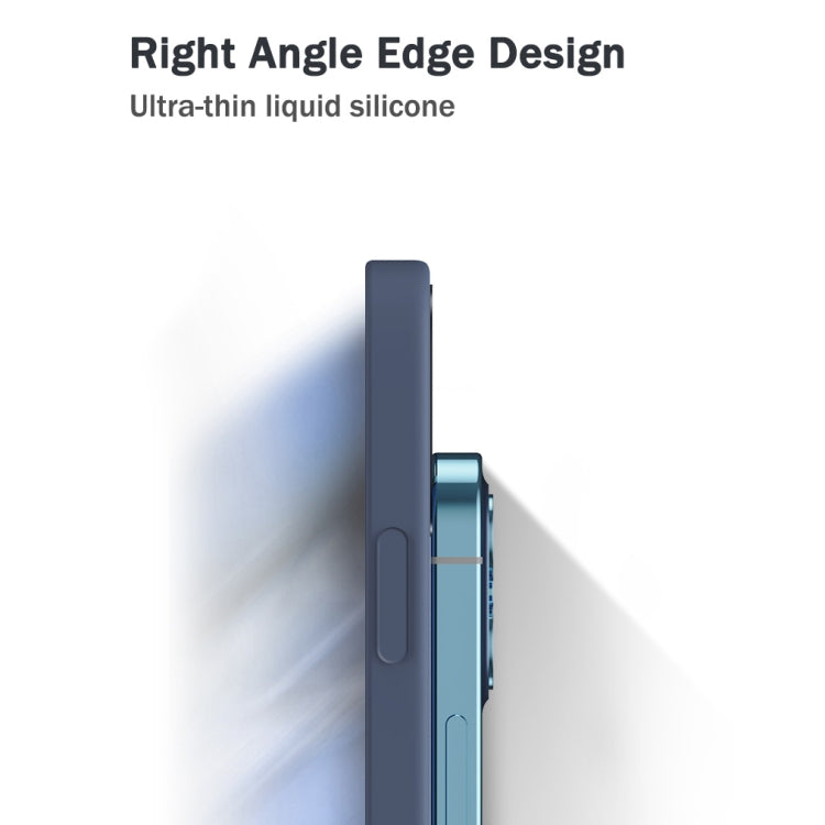 Solid Color Liquid Silicone Straight Edge Dropproof Full Coverage Protective Case, For vivo iQOO Neo, For vivo IQOO Neo3