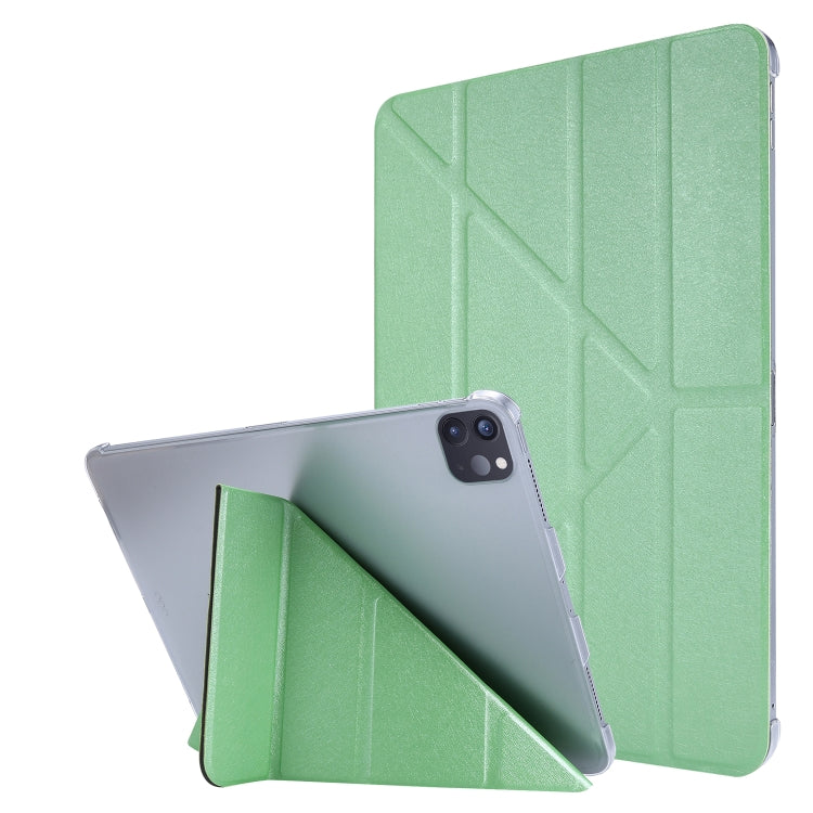 Silk Texture Horizontal Deformation Flip Leather Case with Holder, For iPad Air 13 2025 / 2024 / iPad Pro 12.9 2022 / 2021, For iPad Pro 11 2022 / 2021