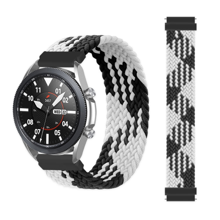 For Samsung Galaxy Watch Active / Active2 40mm / Active2 44mm Adjustable Nylon Braided Elasticity Replacement Strap Watchband, 145mm, 155mm