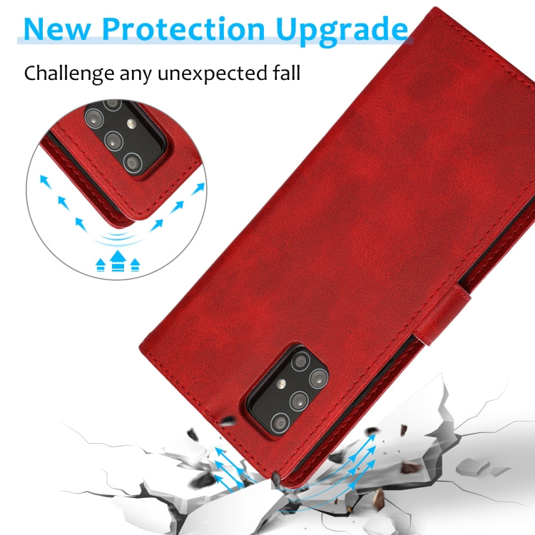 Calf Texture 2 in 1 Detachable Magnetic Back Cover Horizontal Flip Leather Case with Holder & Card Slots & Wallet & Photo Frame, For Samsung Galaxy A71 5G, For Samsung Galaxy A72 5G / 4G, For Samsung Galaxy Note20 Ultra, For Samsung Galaxy Note9