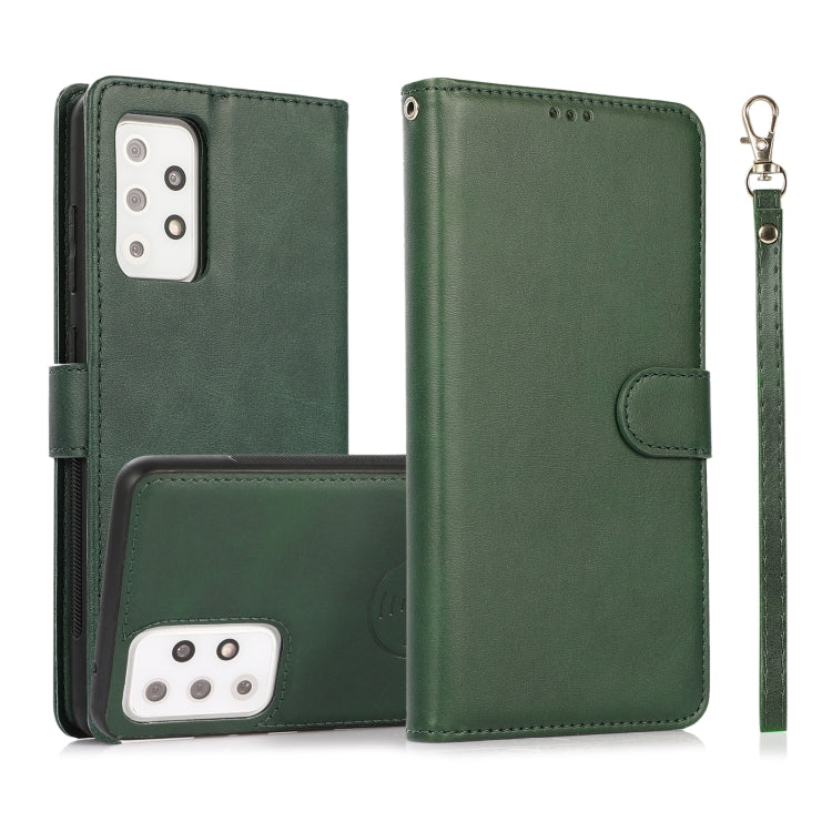 Calf Texture 2 in 1 Detachable Magnetic Back Cover Horizontal Flip Leather Case with Holder & Card Slots & Wallet & Photo Frame, For Samsung Galaxy A71 5G, For Samsung Galaxy A72 5G / 4G, For Samsung Galaxy Note20 Ultra, For Samsung Galaxy Note9