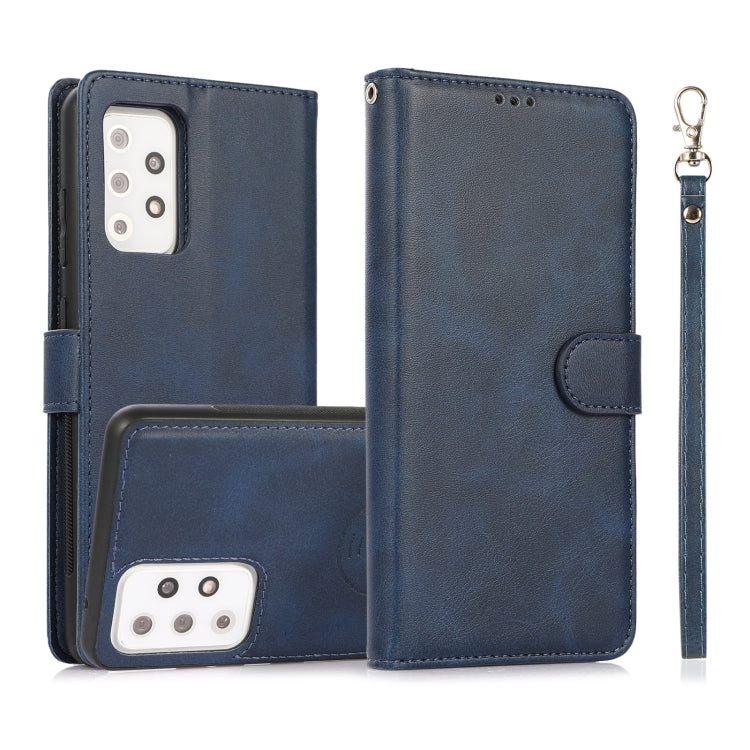 Calf Texture 2 in 1 Detachable Magnetic Back Cover Horizontal Flip Leather Case with Holder & Card Slots & Wallet & Photo Frame, For Samsung Galaxy A71 5G, For Samsung Galaxy A72 5G / 4G, For Samsung Galaxy Note20 Ultra, For Samsung Galaxy Note9