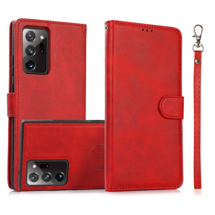 Calf Texture 2 in 1 Detachable Magnetic Back Cover Horizontal Flip Leather Case with Holder & Card Slots & Wallet & Photo Frame, For Samsung Galaxy A71 5G, For Samsung Galaxy A72 5G / 4G, For Samsung Galaxy Note20 Ultra, For Samsung Galaxy Note9