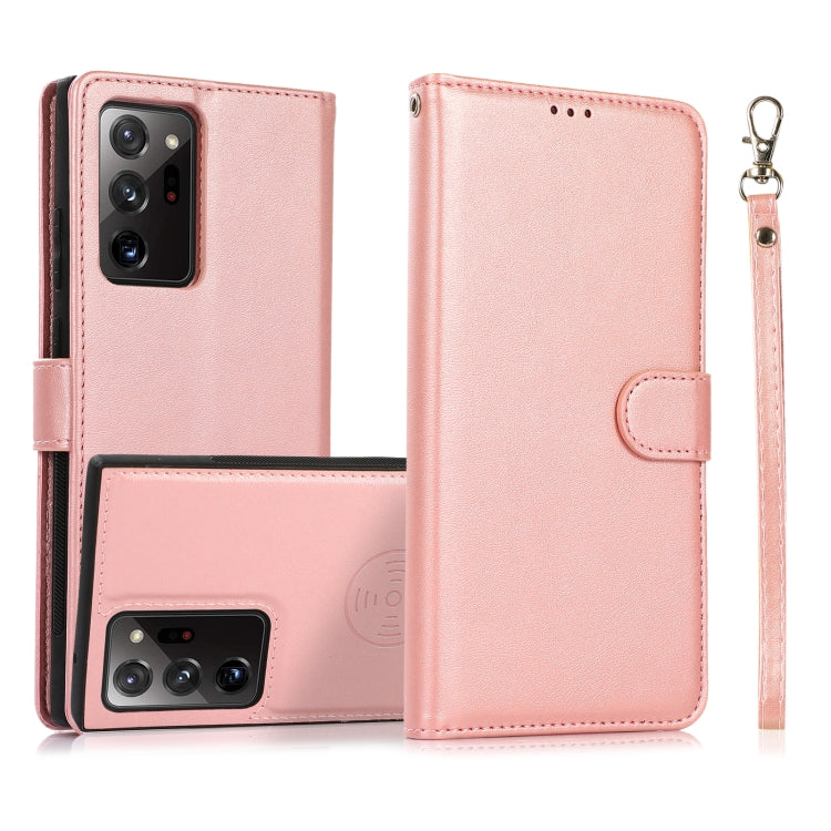 Calf Texture 2 in 1 Detachable Magnetic Back Cover Horizontal Flip Leather Case with Holder & Card Slots & Wallet & Photo Frame, For Samsung Galaxy A71 5G, For Samsung Galaxy A72 5G / 4G, For Samsung Galaxy Note20 Ultra, For Samsung Galaxy Note9