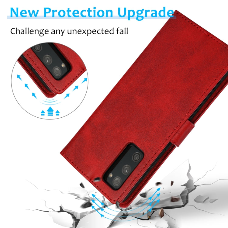 Calf Texture 2 in 1 Detachable Magnetic Back Cover Horizontal Flip Leather Case with Holder & Card Slots & Wallet & Photo Frame, For Samsung Galaxy S20 FE, For Samsung Galaxy S20 Ultra, For Samsung Galaxy S21 Ultra 5G, For Samsung Galaxy S21+ 5G