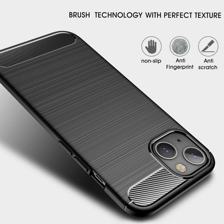 Brushed Texture Carbon Fiber TPU Case, For iPhone 13, For iPhone 13 Pro, For iPhone 13 mini, For iPhone 13 Pro Max, For Motorola Moto G Stylus 2021 5G