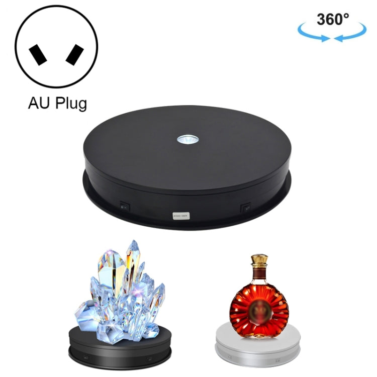 30cm Electric Rotating Turntable Display Stand Video Shooting Props Turntable for Photography, 30cm 110V US Plug, 30cm 220V EU Plug, 30cm 220V UK Plug, 30cm 220V AU Plug