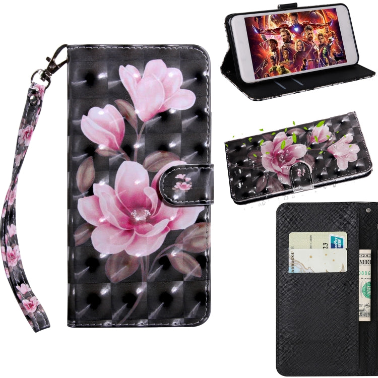 3D Painting Pattern Coloured Drawing Horizontal Flip TPU + PU Leather Case with Holder & Card Slots & Wallet, For Motorola Moto G8 Play, For OnePlus 7 Pro / 7T Pro