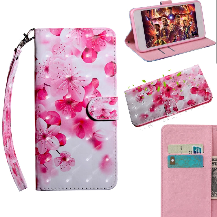 3D Painting Pattern Coloured Drawing Horizontal Flip TPU + PU Leather Case with Holder & Card Slots & Wallet, For Motorola Moto G8 Play, For OnePlus 7 Pro / 7T Pro