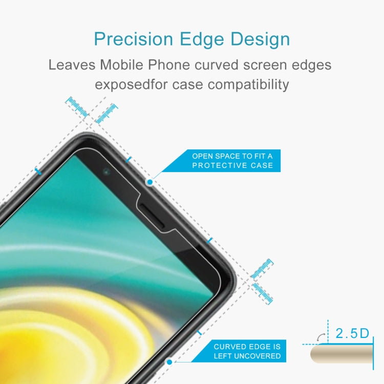 50 PCS 0.26mm 9H 2.5D Tempered Glass Film, For TP-Link neffos A5 (50 PCS), For Multilaser G Pro 2 (50 PCS), For Doogee S97 Pro (50 PCS), For Oukitel C21 Pro (50 PCS), For Doogee N40 Pro (50 PCS), For Cubot Note 9 (50 PCS), For Ulefone Note 6 (50 PCS)  ...