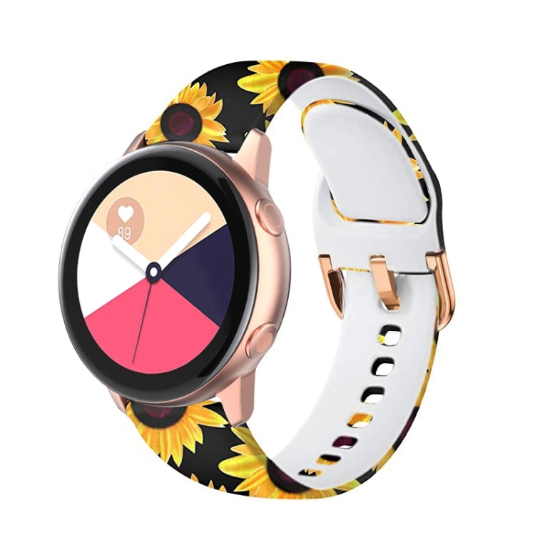 Silicone Printing Replacement Strap Watchband, For Samsung Galaxy Watch 46mm