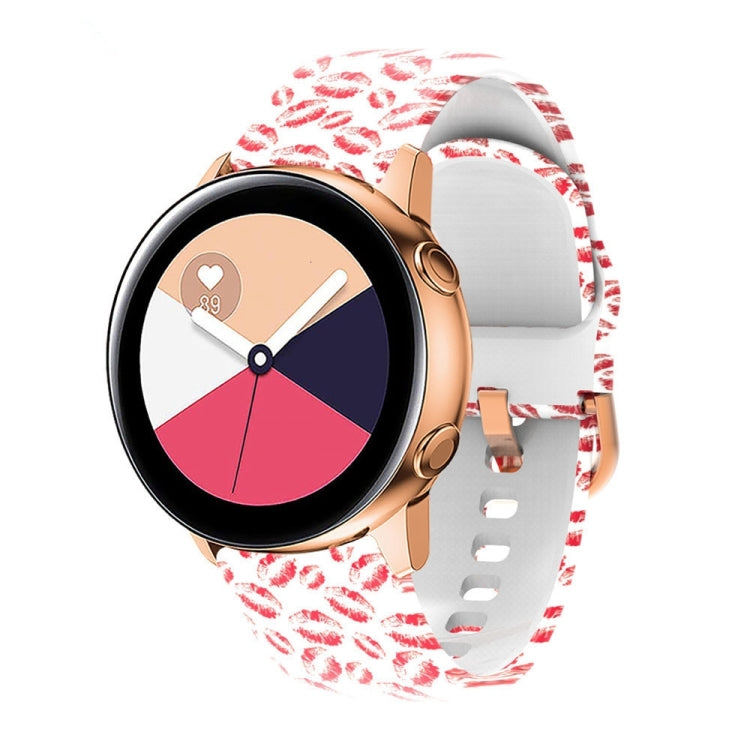 Silicone Printing Replacement Strap Watchband, For Samsung Galaxy Watch 46mm