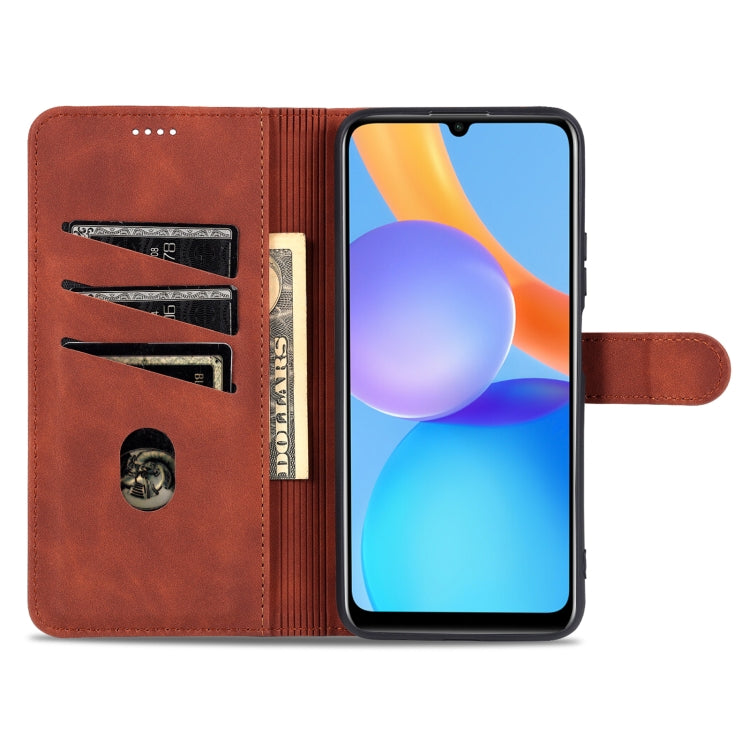 AZNS Skin Feel Calf Texture Horizontal Flip Leather Case with Card Slots & Holder & Wallet, For Honor Play 5T Youth, For Samsung Galaxy A22 4G, For Samsung Galaxy A32 5G, For Samsung Galaxy A82 5G