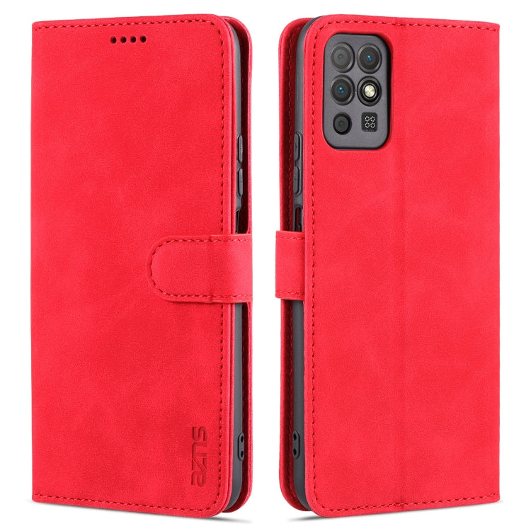 AZNS Skin Feel Calf Texture Horizontal Flip Leather Case with Card Slots & Holder & Wallet, For Honor Play 5T Youth, For Samsung Galaxy A22 4G, For Samsung Galaxy A32 5G, For Samsung Galaxy A82 5G