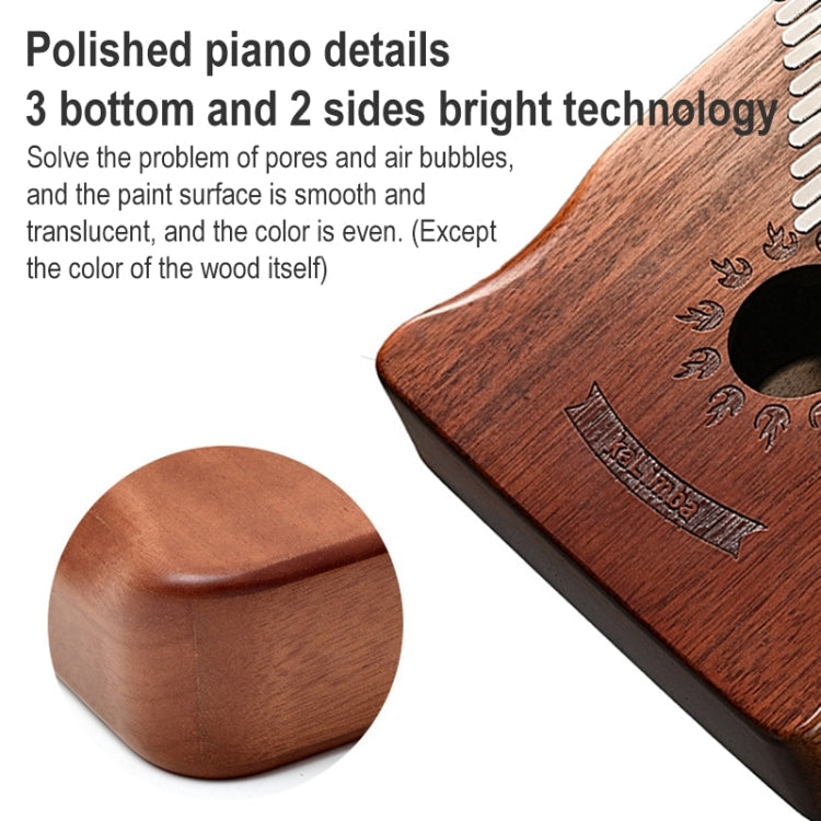 21 Tone Acacia Wood Thumb Piano Kalimba Musical Instruments