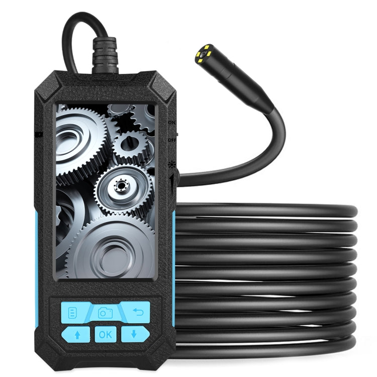 P90 11mm 4.5 inch HD 500W Autofocus Camera Endoscope Portable Waterproof Industrial Pipe Endoscope,, Hard Cable Length: 2m, Hard Cable Length: 5m, Hard Cable Length: 10m