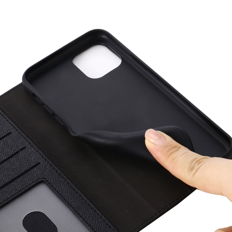GEBEI Top-grain Leather Horizontal Flip Protective Case with Holder & Card Slots & Wallet & Photo Frame, For iPhone 11, For iPhone 11 Pro, For iPhone 11 Pro Max, For iPhone XS / X, For iPhone XR, For iPhone XS Max