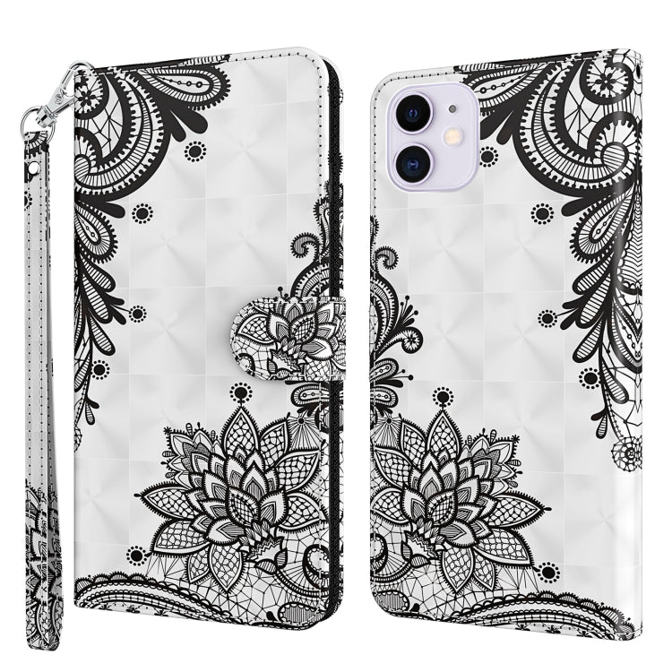 3D Painting Pattern Horizontal Flip TPU + PU Leather Case with Holder & Card Slots & Wallet, For iPhone 13 Pro, For iPhone 13 Pro Max