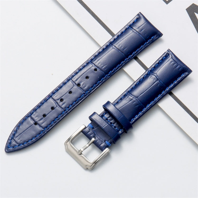 Calf Leather Replacement Strap Watchband, 20mm, 22mm