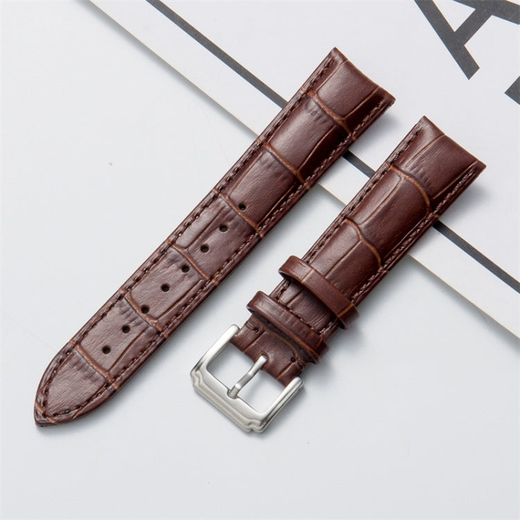 Calf Leather Replacement Strap Watchband, 20mm, 22mm