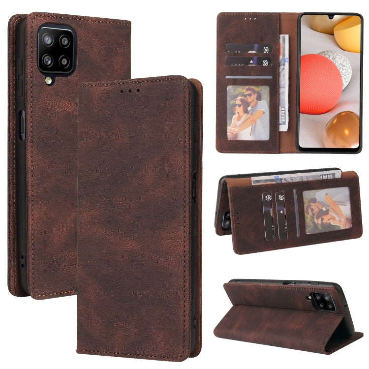 Simple Suction Closure Horizontal Flip Leather Case with Holder & Card Slot & Wallet, For Samsung Galaxy A40, For Samsung Galaxy A42 5G, For Samsung Galaxy A50, For Samsung Galaxy A51, For Samsung Galaxy A51 5G, For Samsung Galaxy A52 5G / 4G