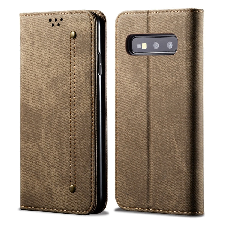 Denim Texture Casual Style Horizontal Flip Leather Case with Holder & Card Slots & Wallet, For Galaxy S10e, For Galaxy S10+, For Xiaomi Redmi Note 8 Pro, For Xiaomi Redmi Note 8, For Xiaomi Mi 9 Pro, For OnePlus 7T