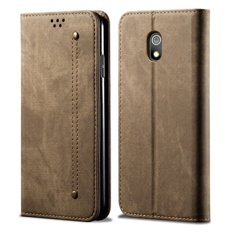 Denim Texture Casual Style Horizontal Flip Leather Case with Holder & Card Slots & Wallet, For Xiaomi Redmi 8A, For Galaxy A10s