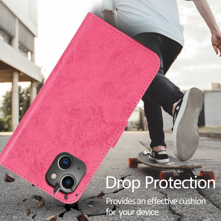 Retro 2 in 1 Detachable Magnetic Horizontal Flip TPU + PU Leather Case with Holder & Card Slots & Photo Frame & Wallet, For iPhone 13 mini, For iPhone 13, For iPhone 13 Pro, For iPhone 13 Pro Max