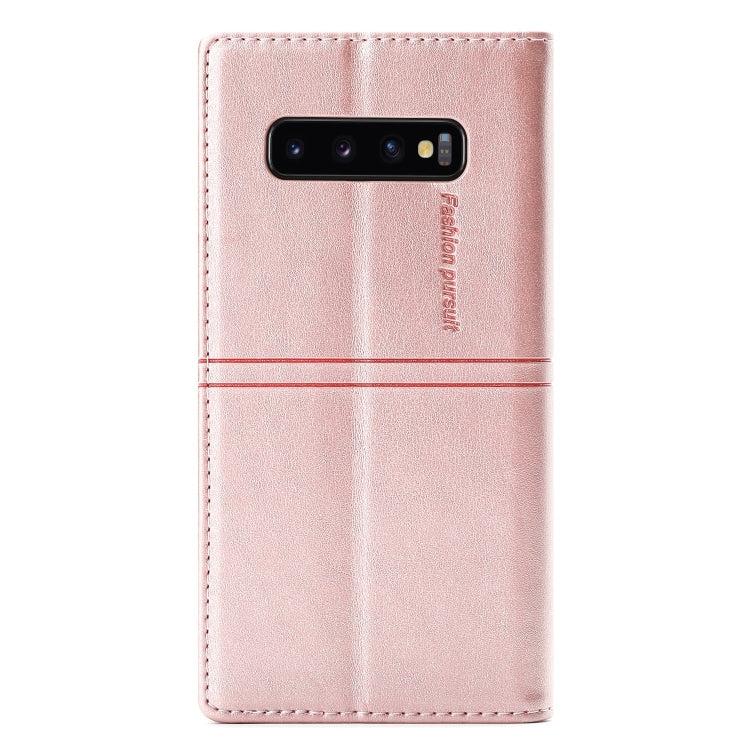 Dream Magnetic Suction Business Horizontal Flip PU Leather Case with Holder & Card Slot & Wallet, For Samsung Galaxy S10+, For Samsung Galaxy S10e, For Samsung Galaxy S20, For Samsung Galaxy S20+