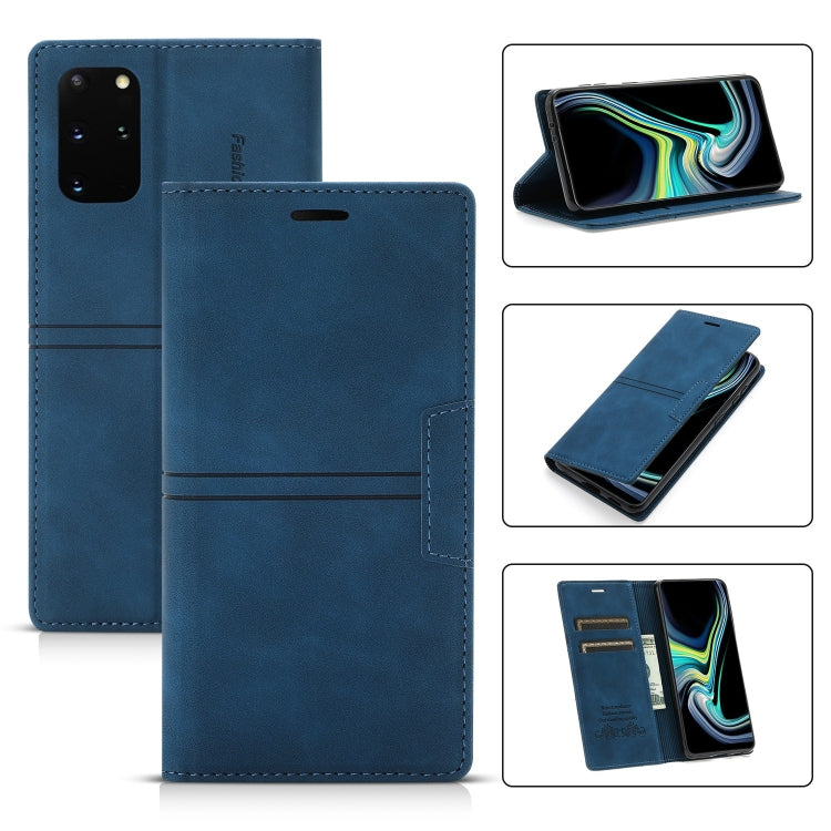 Dream Magnetic Suction Business Horizontal Flip PU Leather Case with Holder & Card Slot & Wallet, For Samsung Galaxy S10+, For Samsung Galaxy S10e, For Samsung Galaxy S20, For Samsung Galaxy S20+