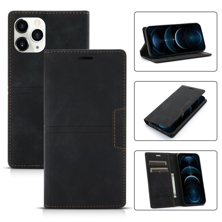 Dream Magnetic Suction Business Horizontal Flip PU Leather Case with Holder & Card Slot & Wallet, For iPhone 12 mini, For iPhone 12 / 12 Pro, For iPhone 12 Pro Max, For iPhone 11