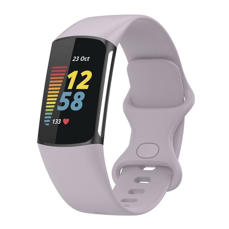 For Fitbit Charge 5 Silicone Replacement Strap Watchband, S
