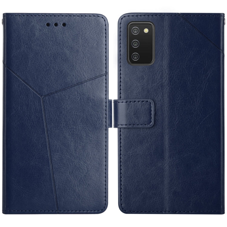 Y Stitching Horizontal Flip Leather Case with Holder & Card Slots & Wallet & Photo Frame, For Samsung Galaxy A03s 166mm, For Samsung Galaxy A10s, For Samsung Galaxy A12, For Samsung Galaxy A20 / A30