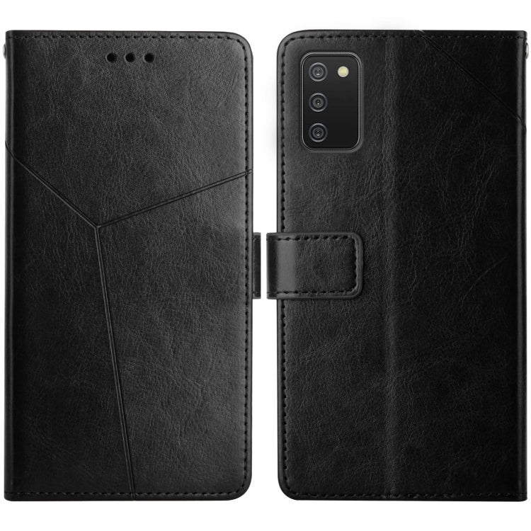 Y Stitching Horizontal Flip Leather Case with Holder & Card Slots & Wallet & Photo Frame, For Samsung Galaxy A03s 166mm, For Samsung Galaxy A10s, For Samsung Galaxy A12, For Samsung Galaxy A20 / A30