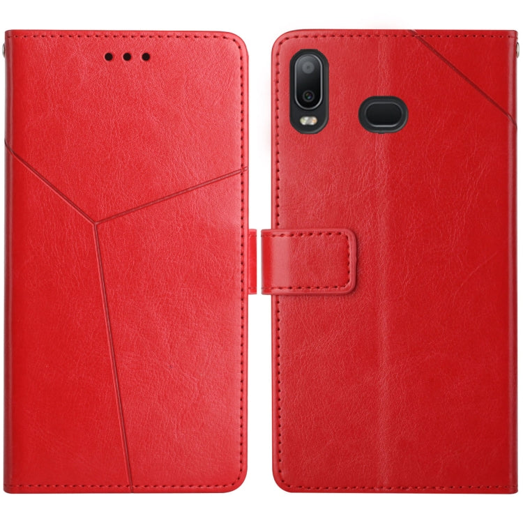 Y Stitching Horizontal Flip Leather Case with Holder & Card Slots & Wallet & Photo Frame, For Samsung Galaxy A03s 166mm, For Samsung Galaxy A10s, For Samsung Galaxy A12, For Samsung Galaxy A20 / A30
