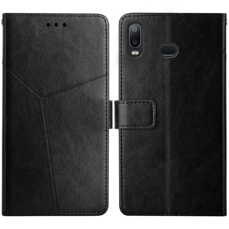Y Stitching Horizontal Flip Leather Case with Holder & Card Slots & Wallet & Photo Frame, For Samsung Galaxy A03s 166mm, For Samsung Galaxy A10s, For Samsung Galaxy A12, For Samsung Galaxy A20 / A30