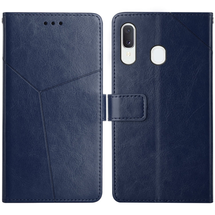 Y Stitching Horizontal Flip Leather Case with Holder & Card Slots & Wallet & Photo Frame, For Samsung Galaxy A03s 166mm, For Samsung Galaxy A10s, For Samsung Galaxy A12, For Samsung Galaxy A20 / A30