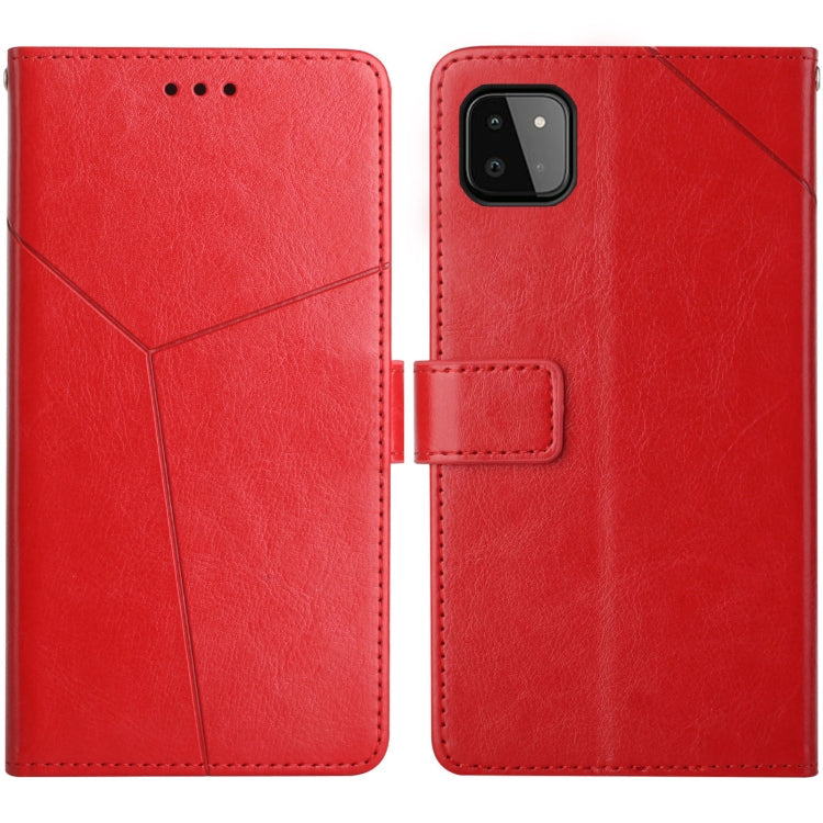 Y Stitching Horizontal Flip Leather Case with Holder & Card Slots & Wallet & Photo Frame, For Samsung Galaxy A22 4G, For Samsung Galaxy A22 5G, For Samsung Galaxy A32 4G, For Samsung Galaxy A32 5G