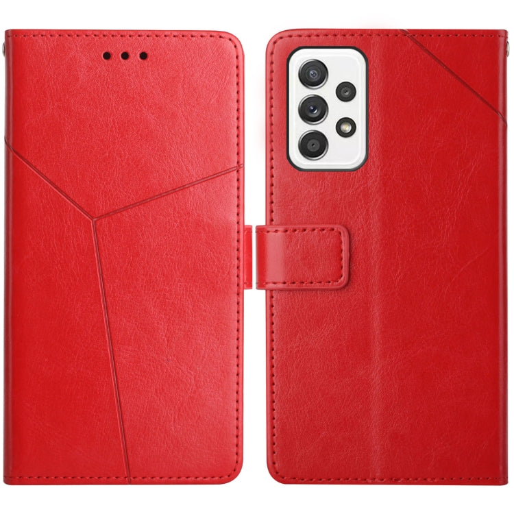 Y Stitching Horizontal Flip Leather Case with Holder & Card Slots & Wallet & Photo Frame, For Samsung Galaxy A22 4G, For Samsung Galaxy A22 5G, For Samsung Galaxy A32 4G, For Samsung Galaxy A32 5G