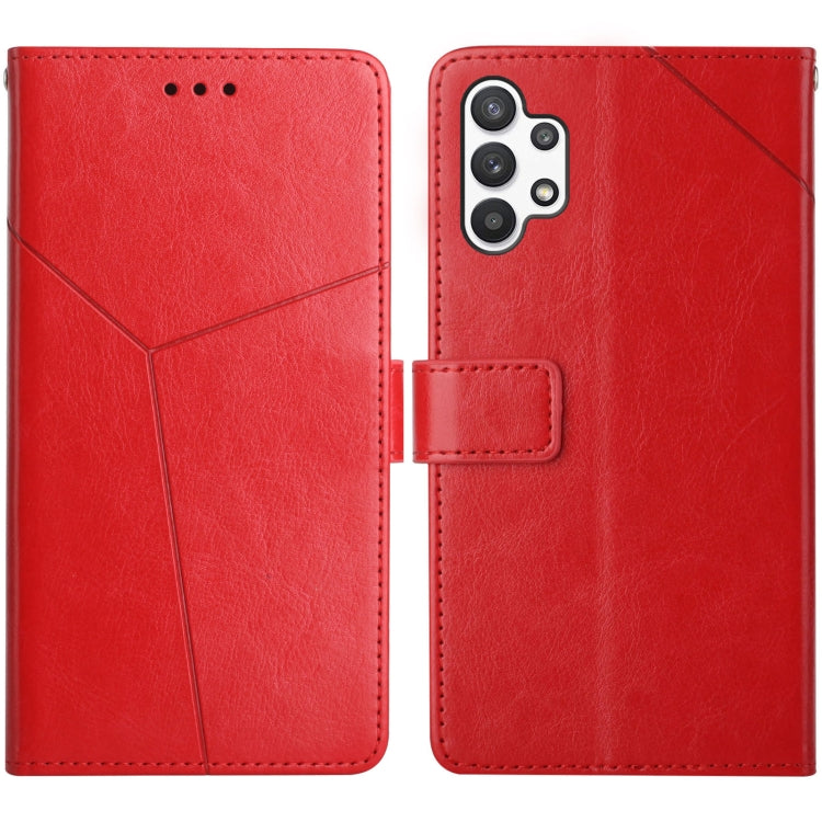 Y Stitching Horizontal Flip Leather Case with Holder & Card Slots & Wallet & Photo Frame, For Samsung Galaxy A22 4G, For Samsung Galaxy A22 5G, For Samsung Galaxy A32 4G, For Samsung Galaxy A32 5G