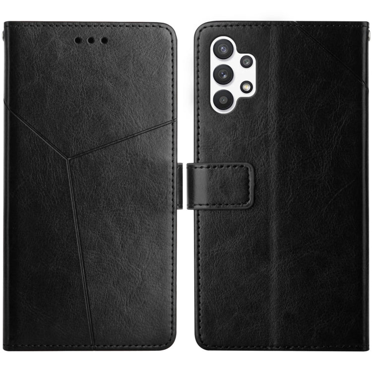 Y Stitching Horizontal Flip Leather Case with Holder & Card Slots & Wallet & Photo Frame, For Samsung Galaxy A22 4G, For Samsung Galaxy A22 5G, For Samsung Galaxy A32 4G, For Samsung Galaxy A32 5G