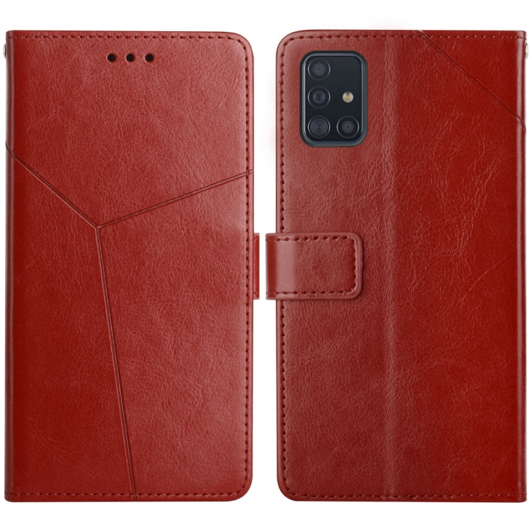 Y Stitching Horizontal Flip Leather Case with Holder & Card Slots & Wallet & Photo Frame, For Samsung Galaxy A51 5G, For Samsung Galaxy A51 / M40s, For Samsung Galaxy A70, For Samsung Galaxy A70e