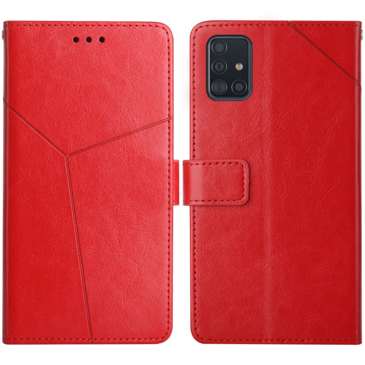 Y Stitching Horizontal Flip Leather Case with Holder & Card Slots & Wallet & Photo Frame, For Samsung Galaxy A51 5G, For Samsung Galaxy A51 / M40s, For Samsung Galaxy A70, For Samsung Galaxy A70e