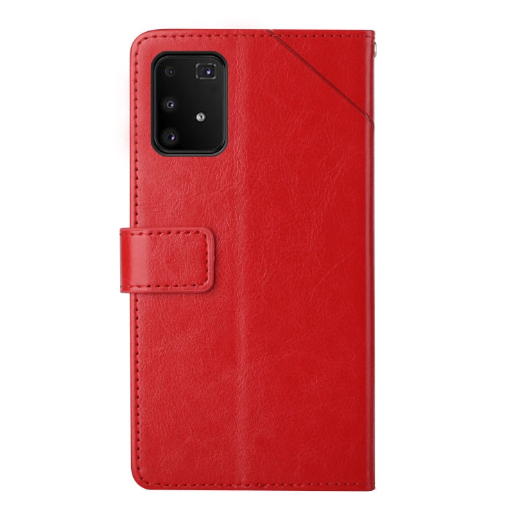 Y Stitching Horizontal Flip Leather Case with Holder & Card Slots & Wallet & Photo Frame, For Samsung Galaxy A91, For Samsung Galaxy F52, For Samsung Galaxy M10 / A10, For Samsung Galaxy M12 / F12